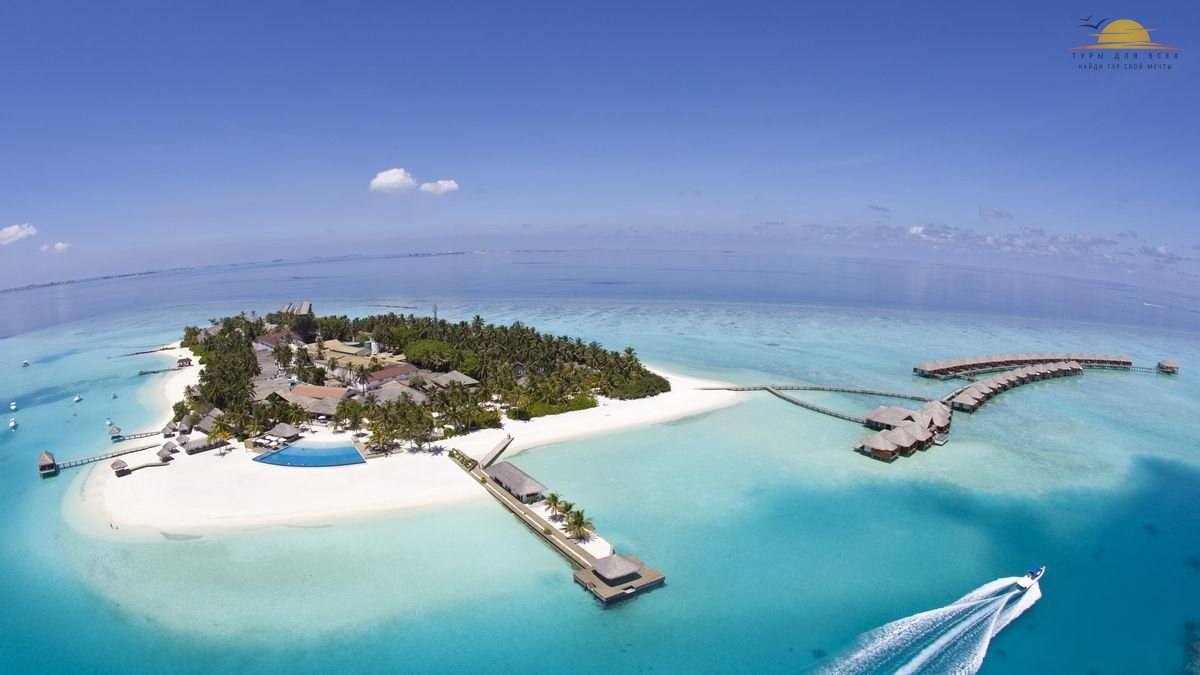 Чудесные виды Мальдивских островов