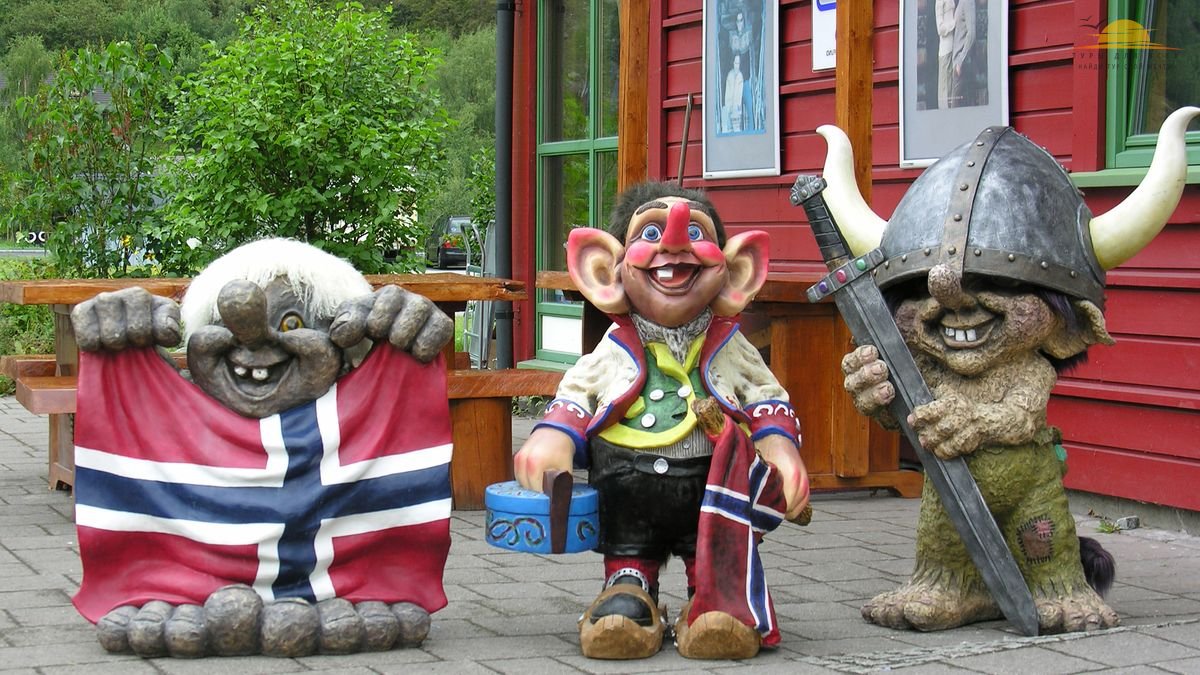 Норвежские Тролли фото сувениров